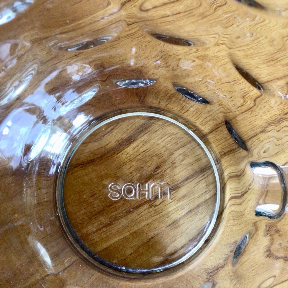 Vintage SAHM Dimpled Heavy Glass Mug - .5 L - Picture 7 of 8
